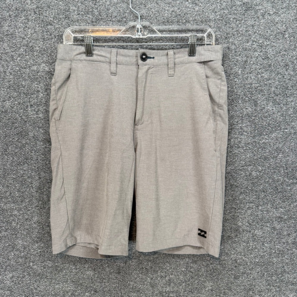 Billabong Crossfire Submersible Shorts Mens 30 Gray Hybrid Stretch Boardshorts